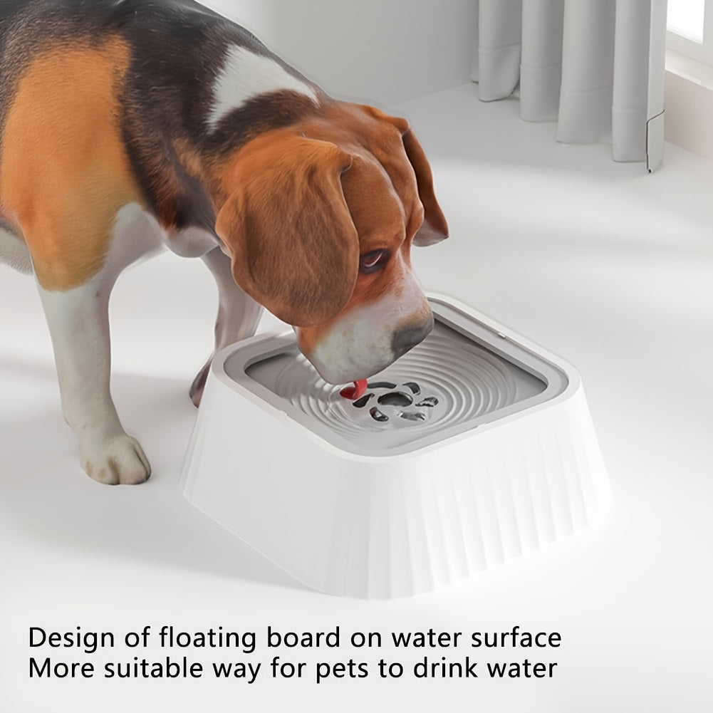 Bowl with Non-Slip Base - Heavy-Duty Plastic Pet Dispenser, Easy-Clean Design & Portable for Home, Travel, Car - Hygienic Elevated Feeding for Small Animals, Spill-Resistant Pet Water Dispenser, Petsafe Material, Travel with Pets