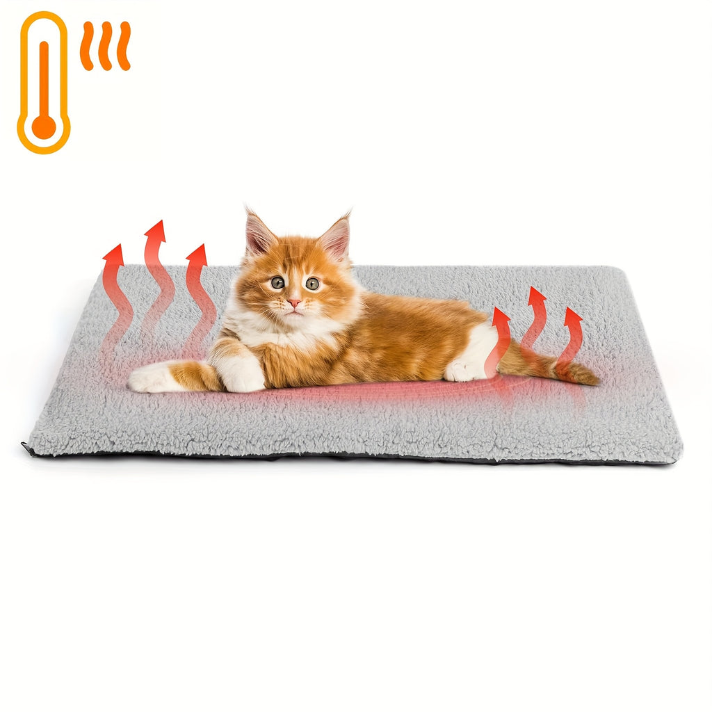 Bed Mat With Detachable Washable For Small Medium Dogs Indoor Warm Non-Slip Cat Mat