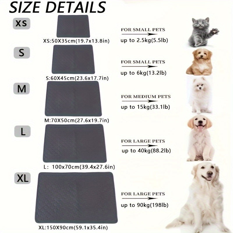 Mat - Waterproof, Durable Pet Pee Pad for Dogs and Cats, Protects Furniture & Floors