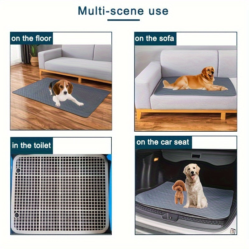 Mat - Waterproof, Durable Pet Pee Pad for Dogs and Cats, Protects Furniture & Floors