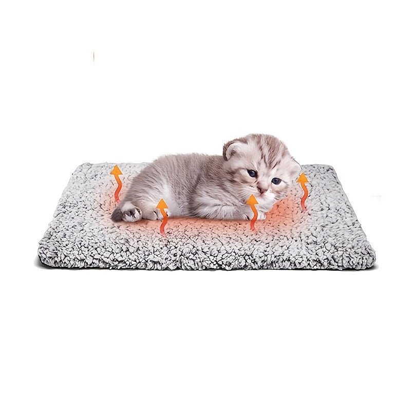 Bed Mat With Detachable Washable For Small Medium Dogs Indoor Warm Non-Slip Cat Mat