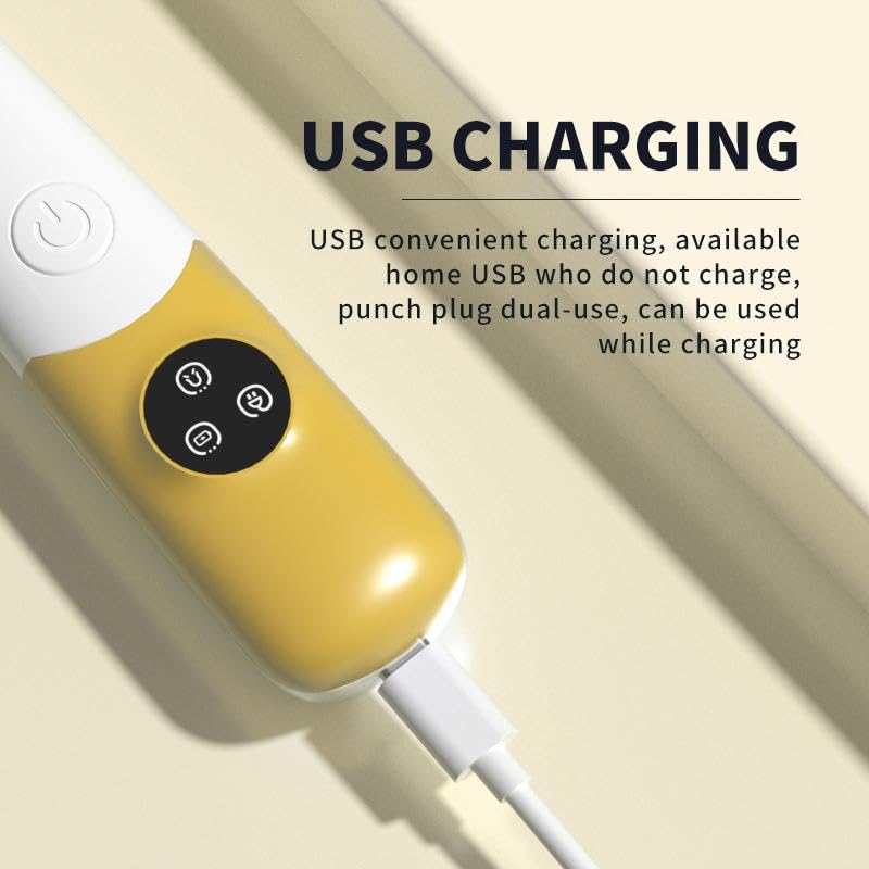 Rechargeable Pet Hair Trimmer Kit - Cordless Quiet Clippers for Small Medium Dogs & Cats