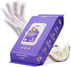 Pet Grooming Wipes 20 Pack - Natural Hypoallergenic with Coconut Oil & Aloe Vera