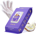 Pet Grooming Wipes 20 Pack - Natural Hypoallergenic with Coconut Oil & Aloe Vera